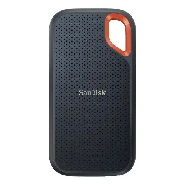 Ssd Externo Portátil 1tb Interface USB 3.1 Gen 2 Sandisk Extreme SDSSDE61-1T00-G25 Velocidade De Leitura Até 1050mb/s Preto