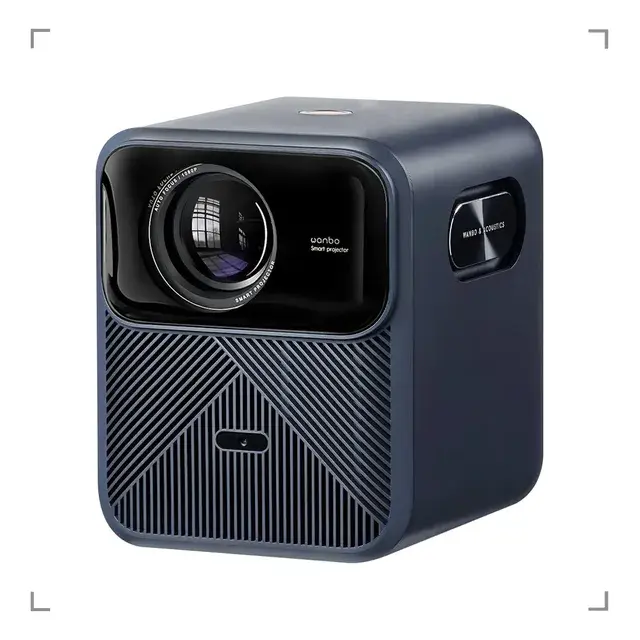 Projetor Wanbo Mozart Pro Native 1080p 900 Ansi Android Tv Azul-marinho