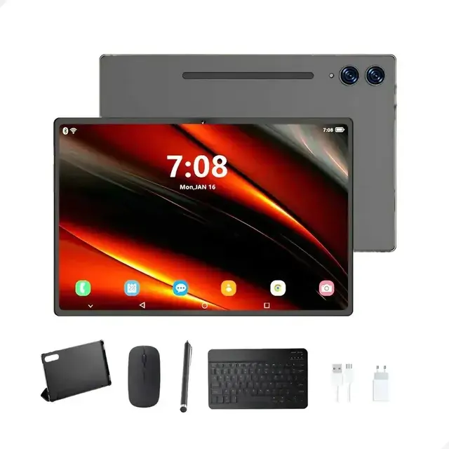 Tablet Pc 10.1 Polegadas Android 14 8gb Ram 128gb Dual Chip Sortido